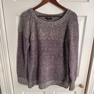 Fate Womens Sweater Stitch Fix Clairina Textured Pullover Sz M Purple